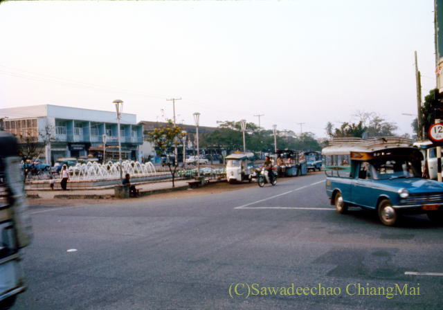 1973年のチェンマイ市内中心部
