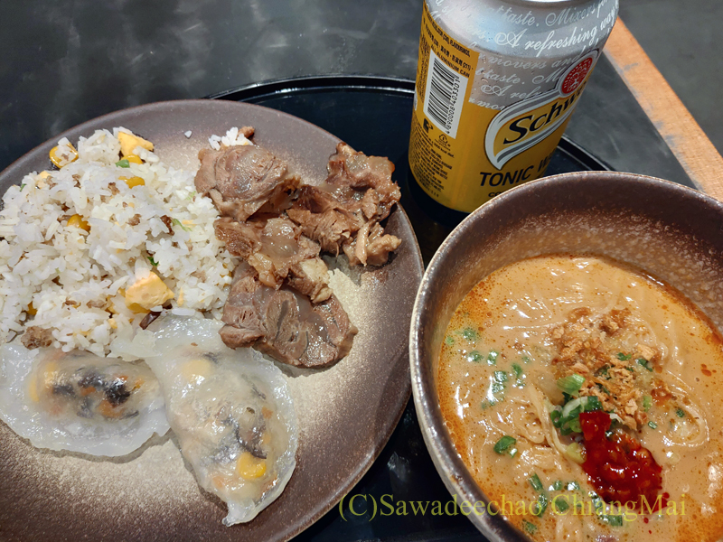 香港空港キャセイパシフィック航空The Pierラウンジの中華料理