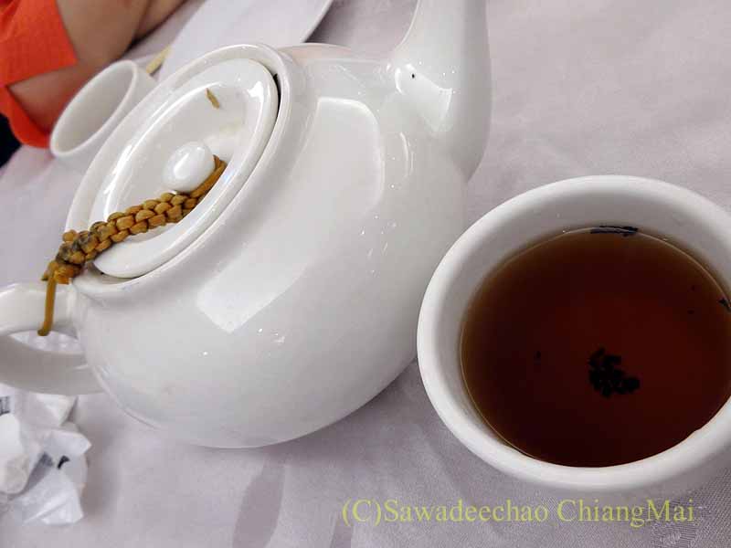 台北にある飲茶レストラン京星港式飲茶Part2のプーアル茶