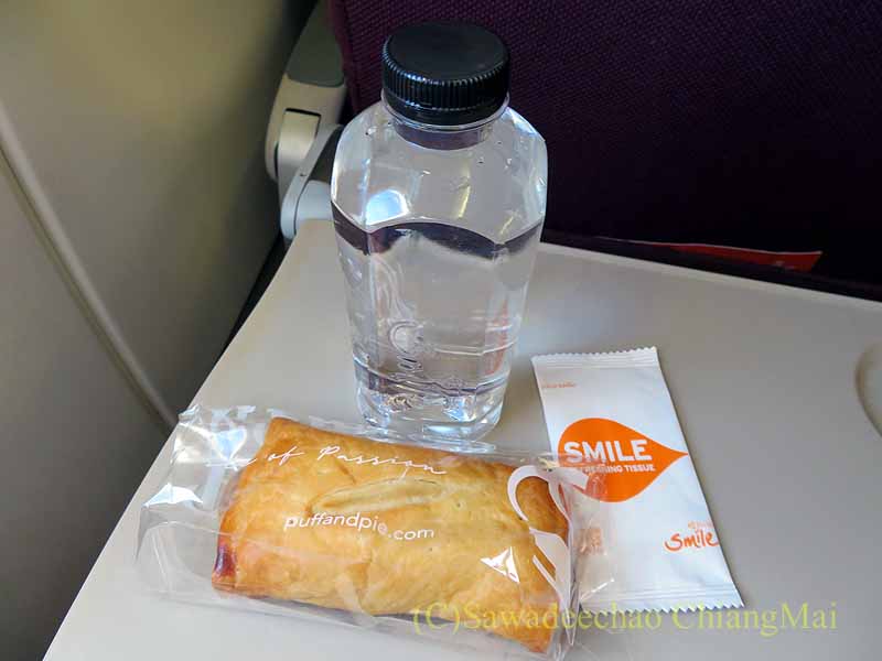 タイスマイル航空WE111便で出た機内食