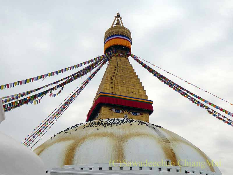 ネパールの首都カトマンズにあるボダナート
