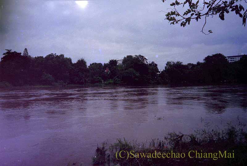 1994年の大洪水寸前のピン川