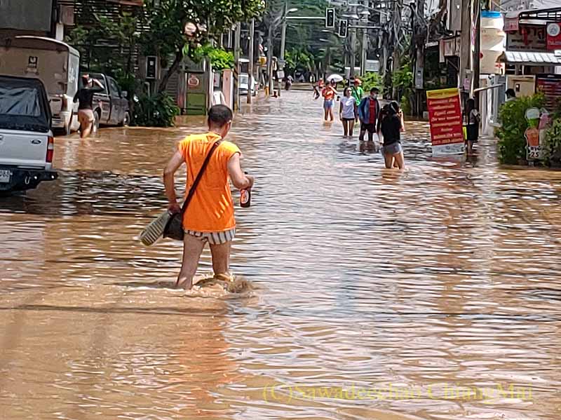 2024年10月のチェンマイ大洪水