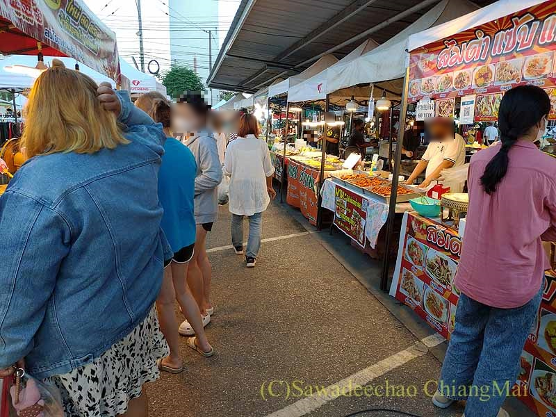 チェンマイの定期市