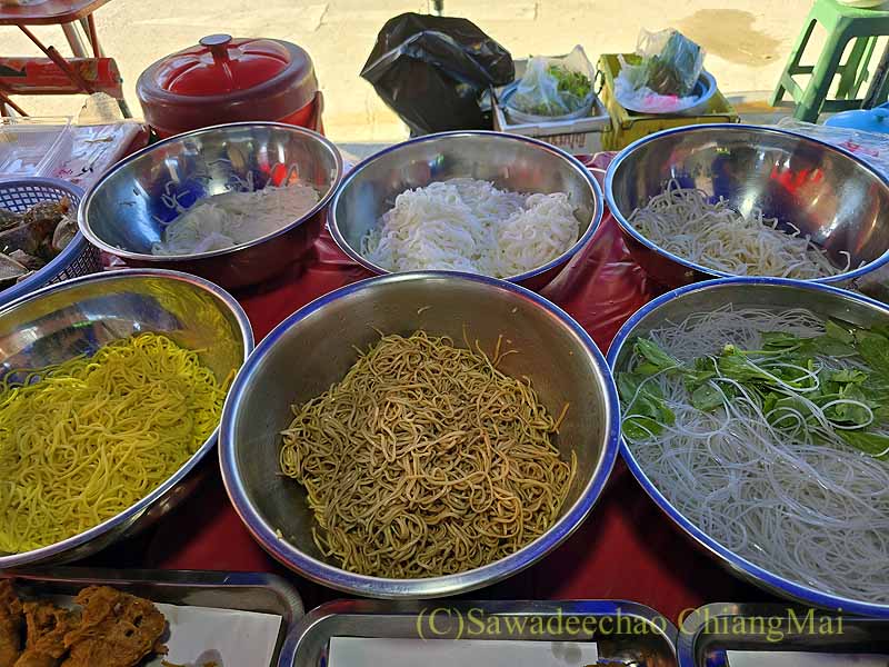 チェンマイ新雲南市場