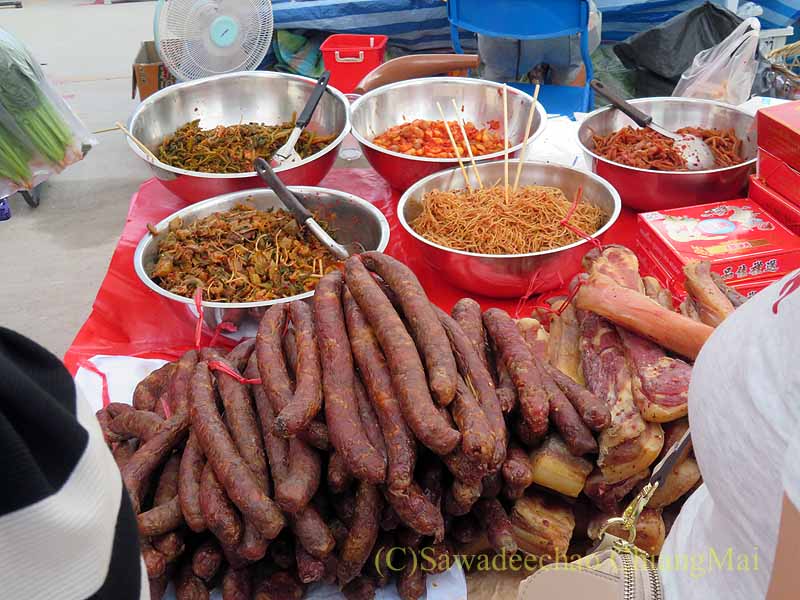 チェンマイ新雲南市場