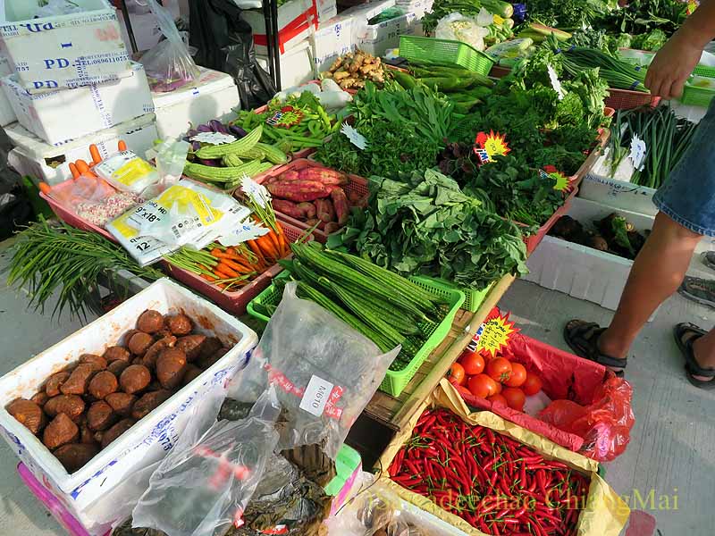 チェンマイ新雲南市場