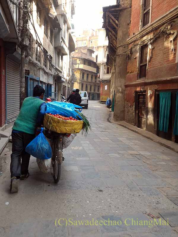 カトマンズの街並み