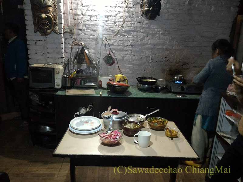 カトマンズの一般家庭