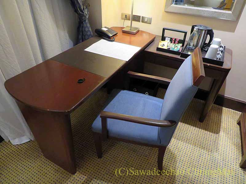 ハイアットリージェンシースワンナプームのデスク