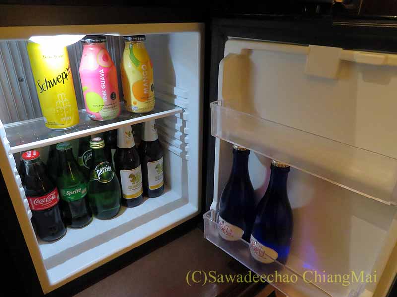 ハイアットリージェンシーバンコクスワンナプームの冷蔵庫