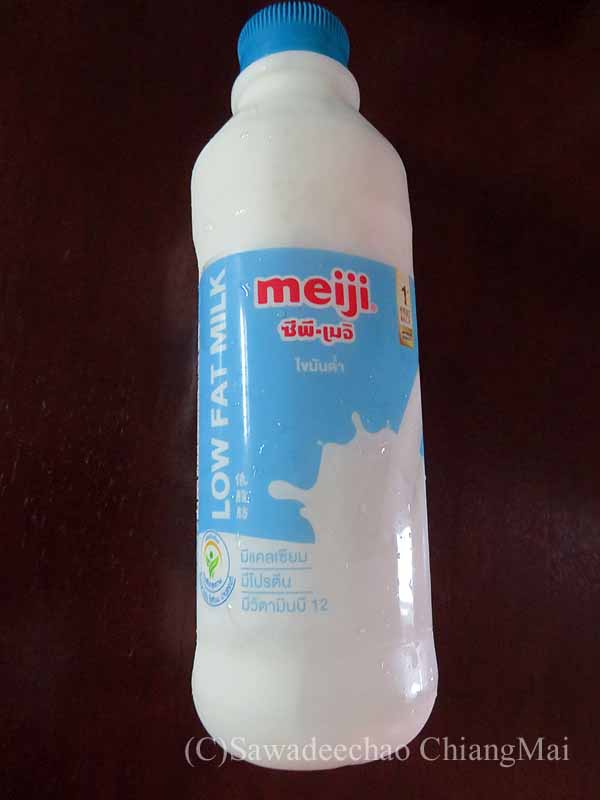 チェンマイで買った牛乳