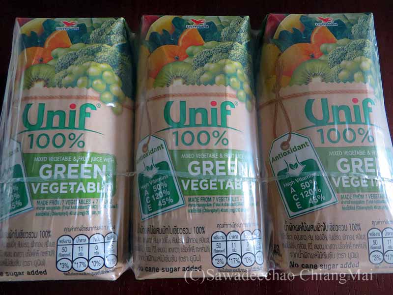 チェンマイで買ったジュース