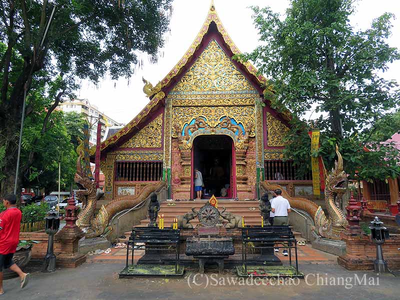 チェンマイのワットチャイモンコン