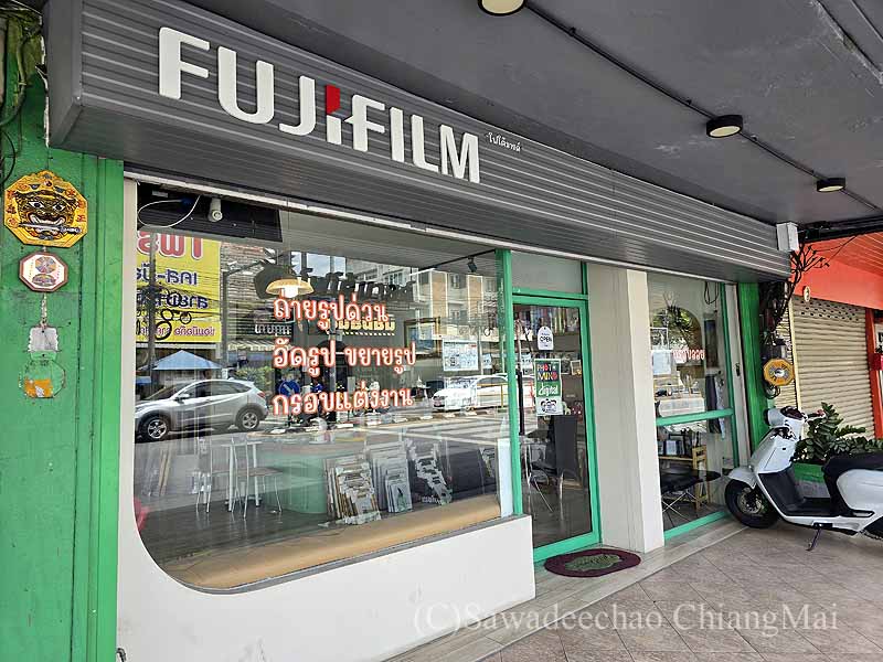 チェンマイの写真店